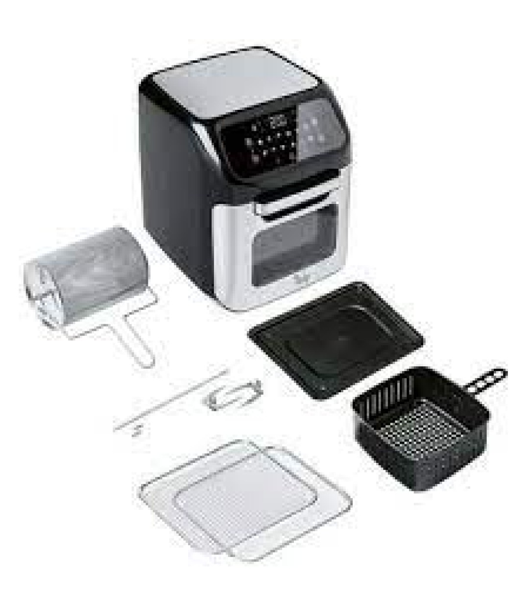 Izzy IZ-8205 Φριτέζα Αέρος με Αποσπώμενο Κάδο 12lt Ασημί  