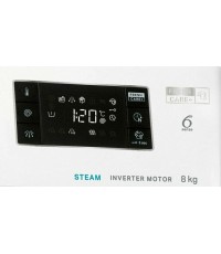 Whirlpool Πλυντήριο Ρούχων 8kg με Ατμό 1200 Στροφών FFB 8258 WV EE