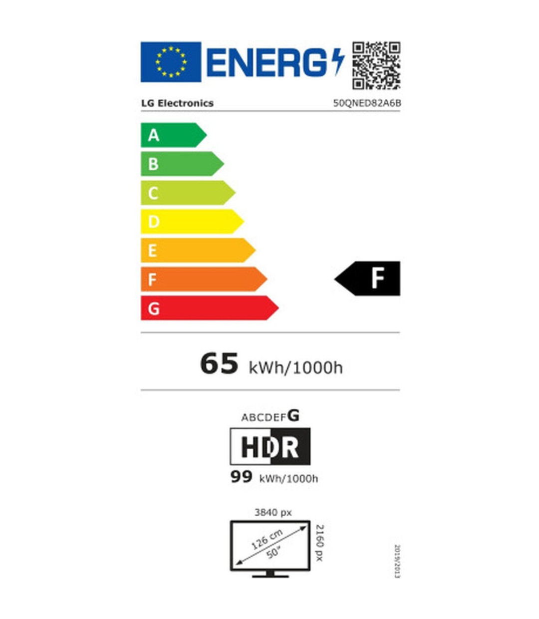 LG Smart Τηλεόραση 50" 4K UHD QNED AI QNED82 HDR (2025) 50QNED82A6B