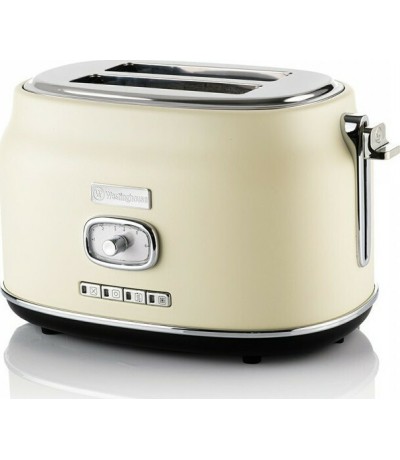 Φρυγανιέρα 2 Θέσεων 815W Λευκή Westinghouse Retro WKTTB857WH