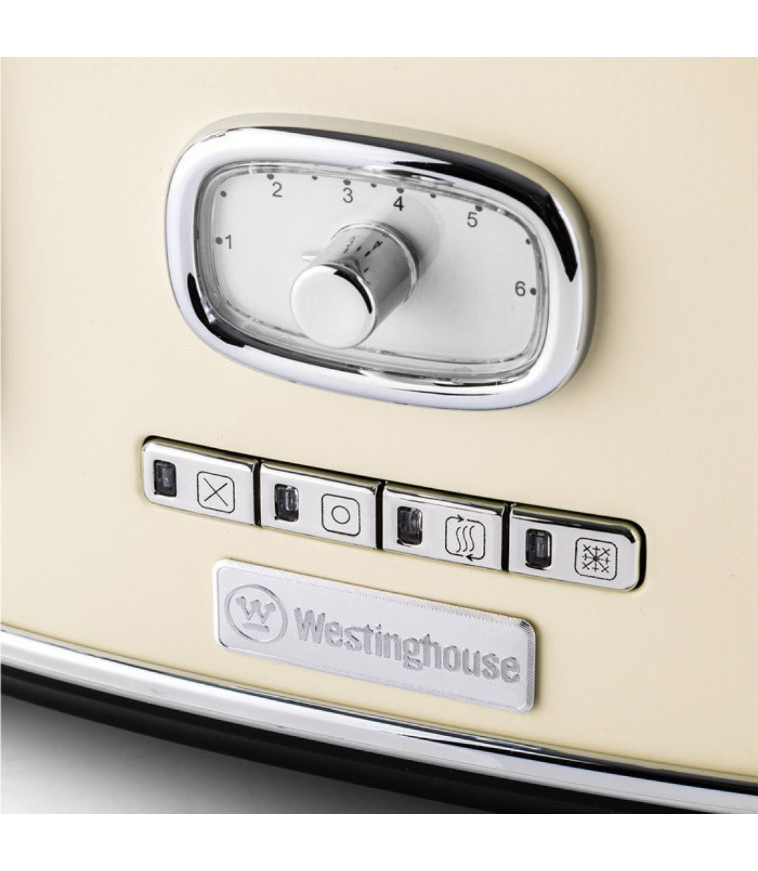 Φρυγανιέρα 2 Θέσεων 815W Λευκή Westinghouse Retro WKTTB857WH