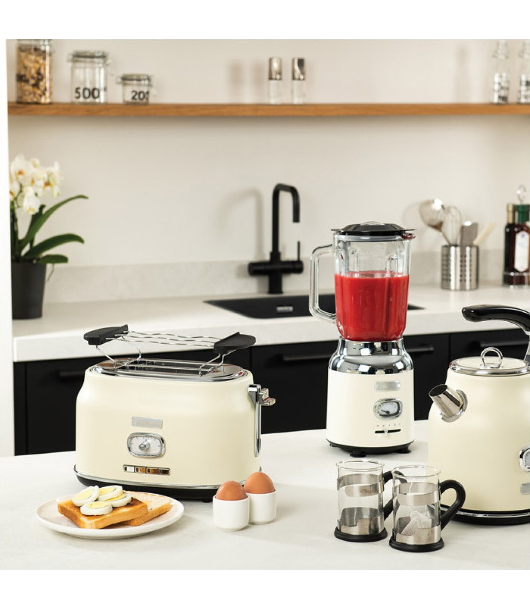 Φρυγανιέρα 2 Θέσεων 815W Λευκή Westinghouse Retro WKTTB857WH