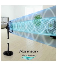 Rohnson Ανεμιστήρας Ορθοστάτης 28W Διαμέτρου 40cm με Τηλεχειριστήριο R-8600