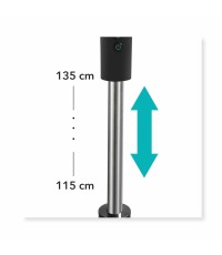 Rohnson Ανεμιστήρας Ορθοστάτης 28W Διαμέτρου 40cm με Τηλεχειριστήριο R-8600