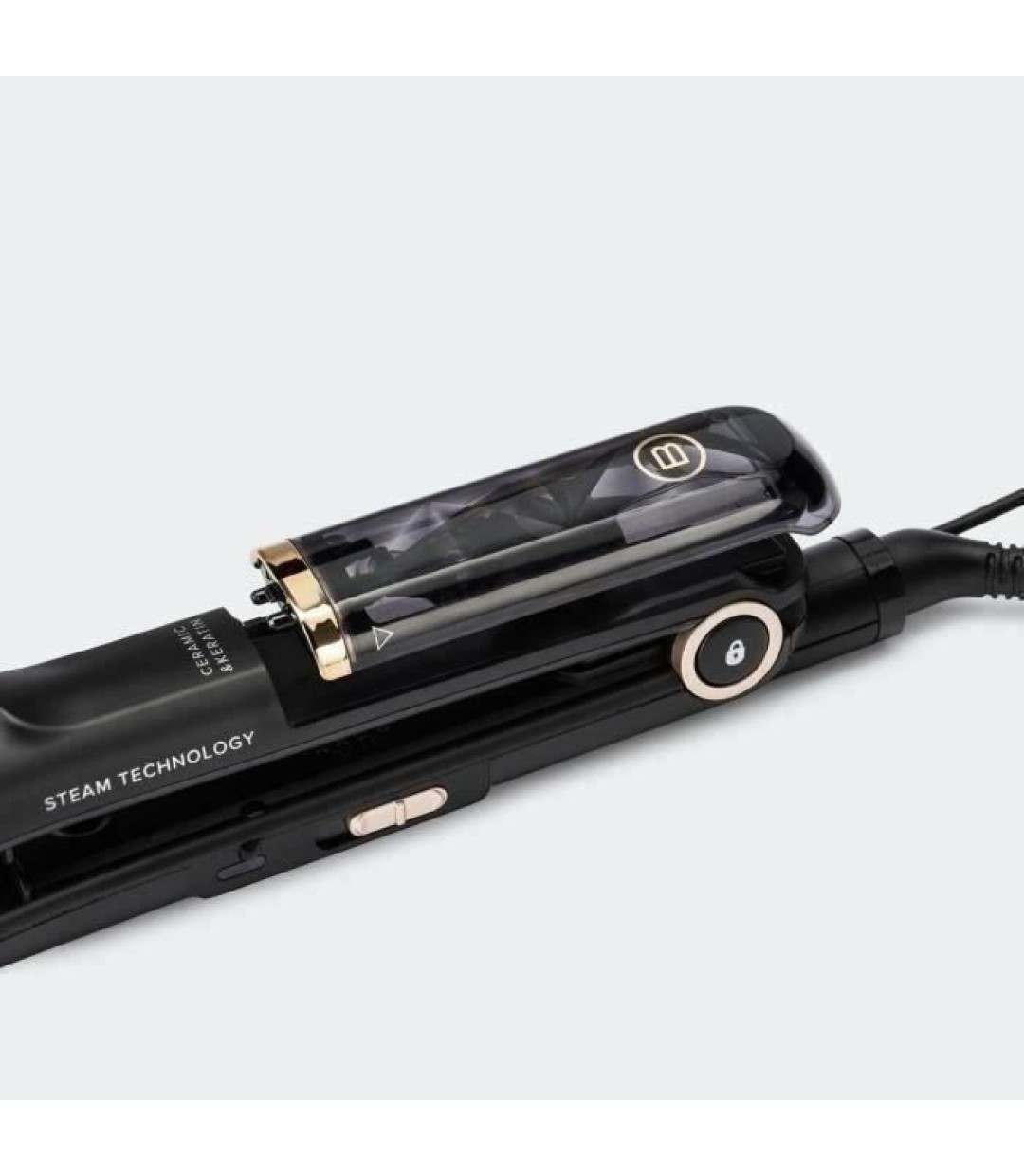 Bellissima Steam Ceramic & Keratin 11915 Πρέσα Μαλλιών με Ατμό και Κεραμικές Πλάκες T8604