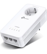 TP-LINK TL-WPA8631P v4 Powerline για Ασύρματη Σύνδεση Wi‑Fi 5 με Passthrough Πρίζα και 3 Θύρες Gigabit Ethernet