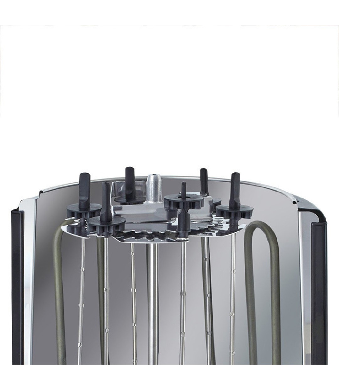 Heinrich's Επιτραπέζια Κάθετη Σούβλα 1400W Ανοξείδωτη 35x25εκ. HDG 8687