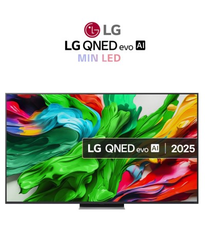 LG Smart Τηλεόραση 65" 4K UHD QNED evo AI QNED87 HDR (2025) 65QNED87A6B