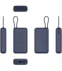 Xiaomi Power Bank 20000mAh 33W με Θύρα USB-A και Θύρα USB-C Μπλε
