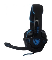 SADES GAMING HEADSET USB - 7.1CH (WOLFANG) ΜΕ 40MM ΠΑΝΙΣΧΥΡΑ ΑΚΟΥΣΤΙΚΑ - (SA-901)