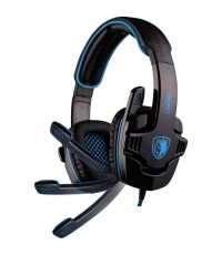 SADES GAMING HEADSET USB - 7.1CH (WOLFANG) ΜΕ 40MM ΠΑΝΙΣΧΥΡΑ ΑΚΟΥΣΤΙΚΑ - (SA-901)