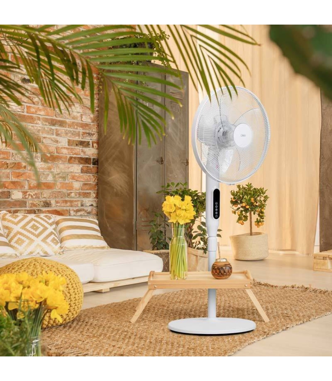Osio Ανεμιστήρας Ορθοστάτης 24W με Τηλεχειριστήριο OSF-9015