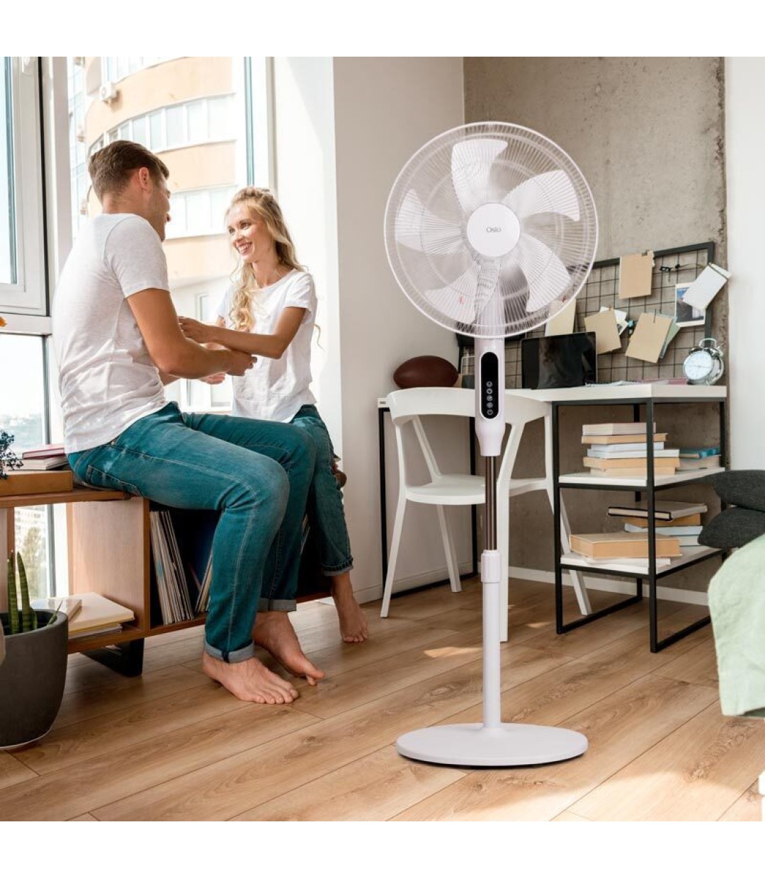Osio Ανεμιστήρας Ορθοστάτης 24W με Τηλεχειριστήριο OSF-9015