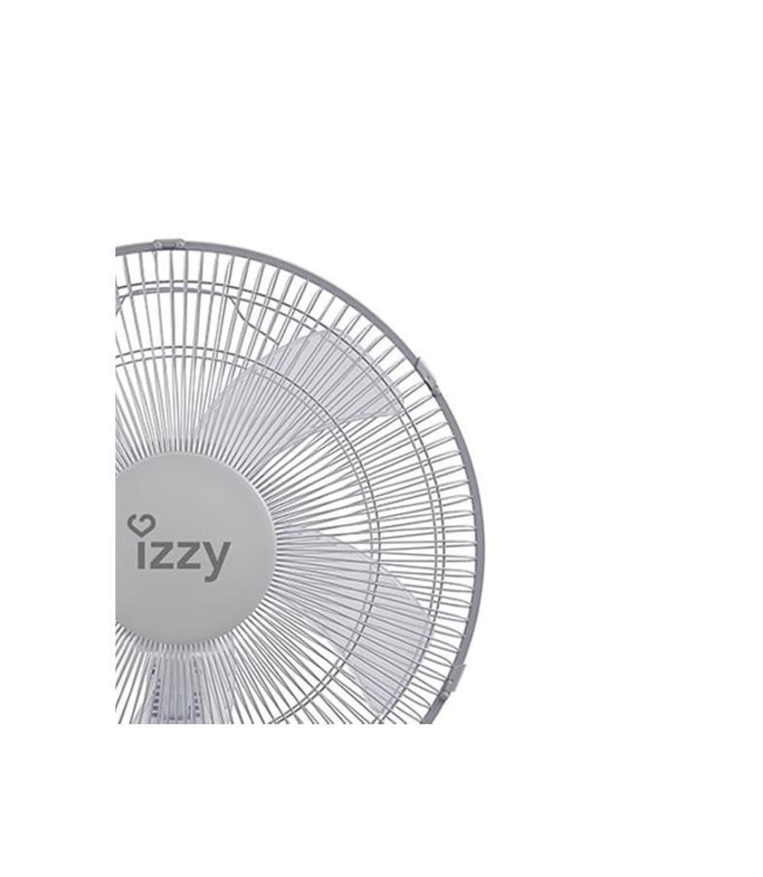 Izzy IZ-9023 Επιτραπέζιος Ανεμιστήρας 50W Διαμέτρου 40cm ΑΣΠΡΟΣ