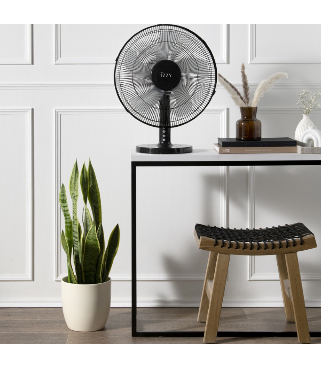 Izzy IZ-9023 Επιτραπέζιος Ανεμιστήρας 50W Διαμέτρου 40cm Black