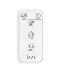 Izzy IZ-9028 Ανεμιστήρας Πύργος 60W με Τηλεχειριστήριο