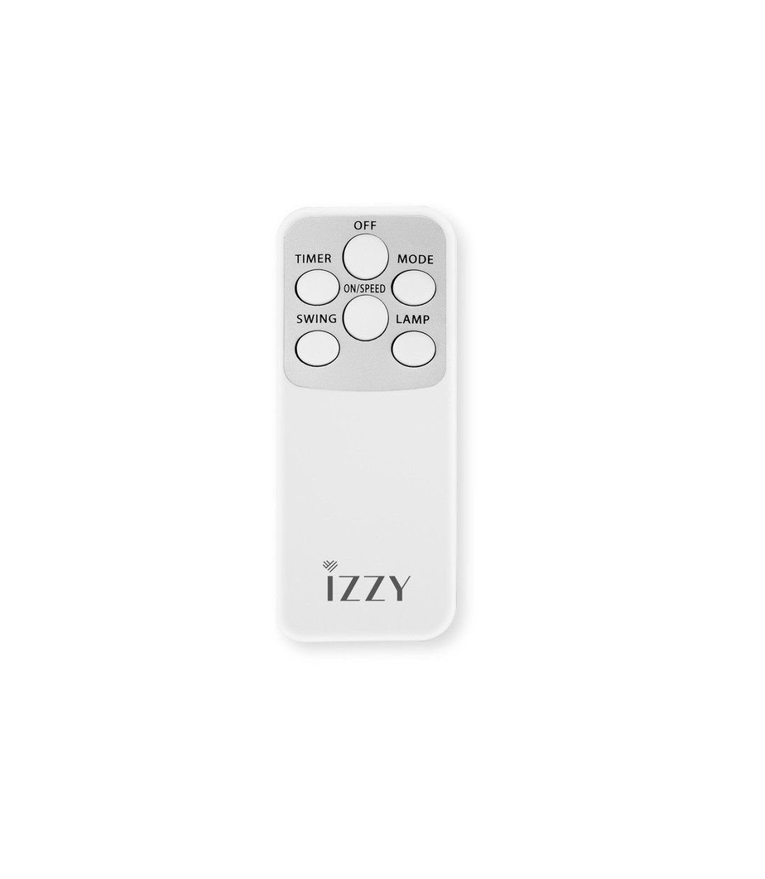 IZZY IZ-9042 Ανεμιστήρας Δαπέδου με Τηλεχειριστήριο 70W Λευκό