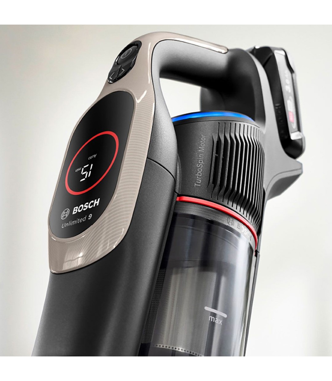 Bosch Unlimited BCS 931 GAC  Επαναφορτιζόμενη Σκούπα Stick 18V Μαύρη Bosch Unlimited BCS 931 GAC  Επαναφορτιζόμενη Σκούπα Stick 18V Μαύρη