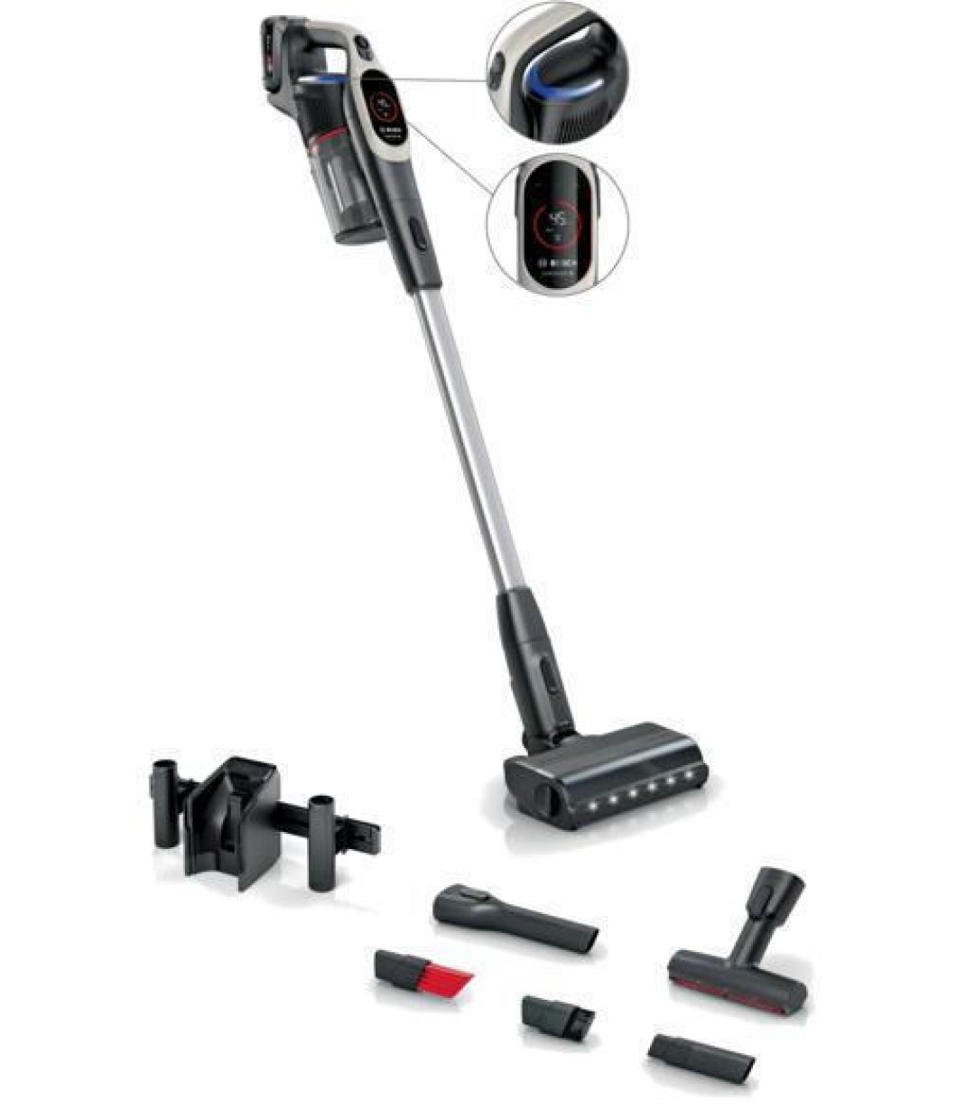 Bosch Unlimited BCS 931 GAC  Επαναφορτιζόμενη Σκούπα Stick 18V Μαύρη Bosch Unlimited BCS 931 GAC  Επαναφορτιζόμενη Σκούπα Stick 18V Μαύρη