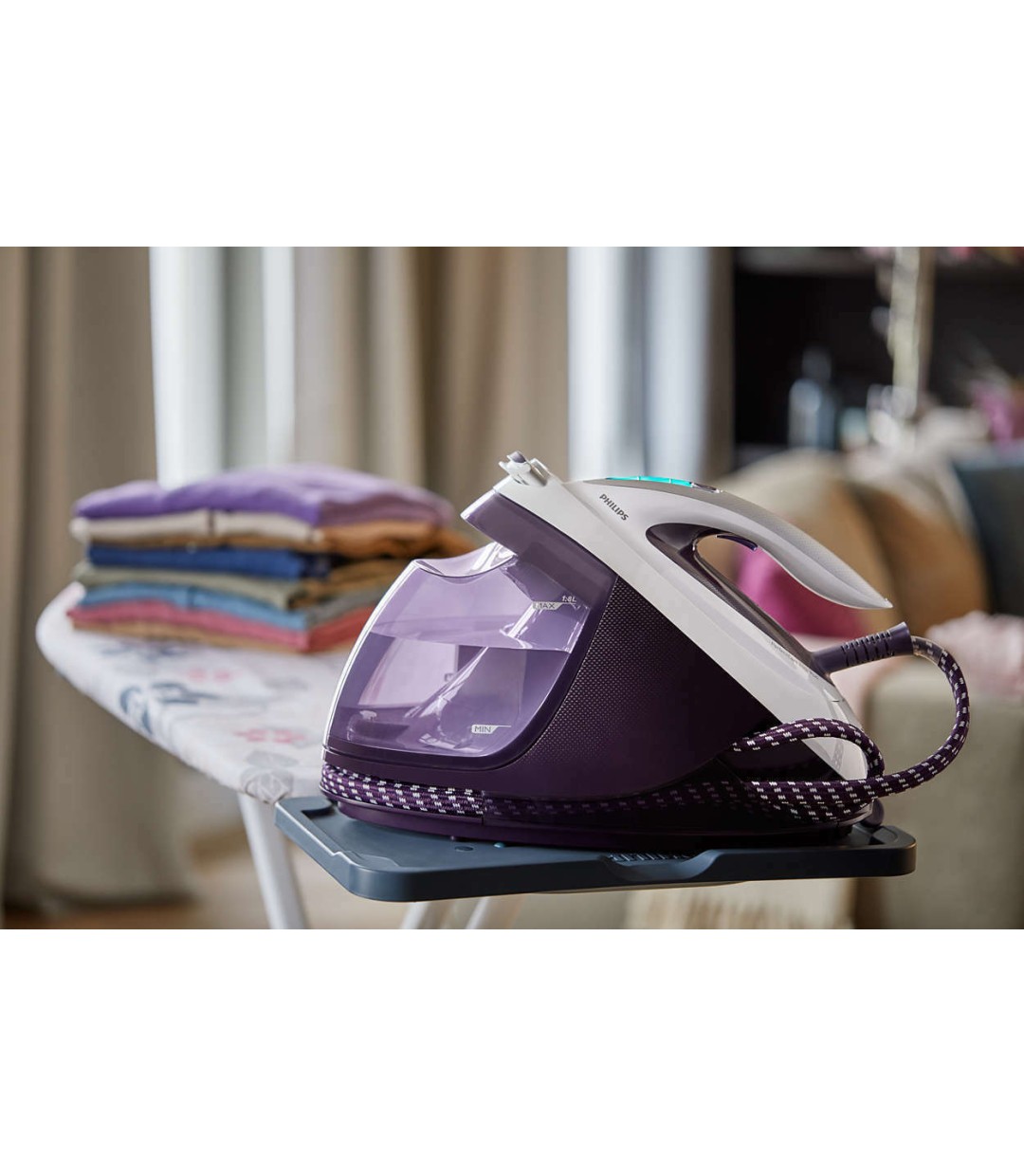 Philips PerfectCare Elite Plus Σύστημα Σιδερώματος Πίεσης 7.5bar με Δοχείο 1.8lt Κωδικός: GC9660/30 