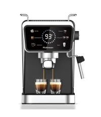 Rohnson R-98015 Hot & Cold Μηχανή Espresso 1350W Πίεσης 20bar Μαύρη