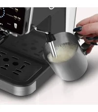 Rohnson R-98015 Hot & Cold Μηχανή Espresso 1350W Πίεσης 20bar Μαύρη