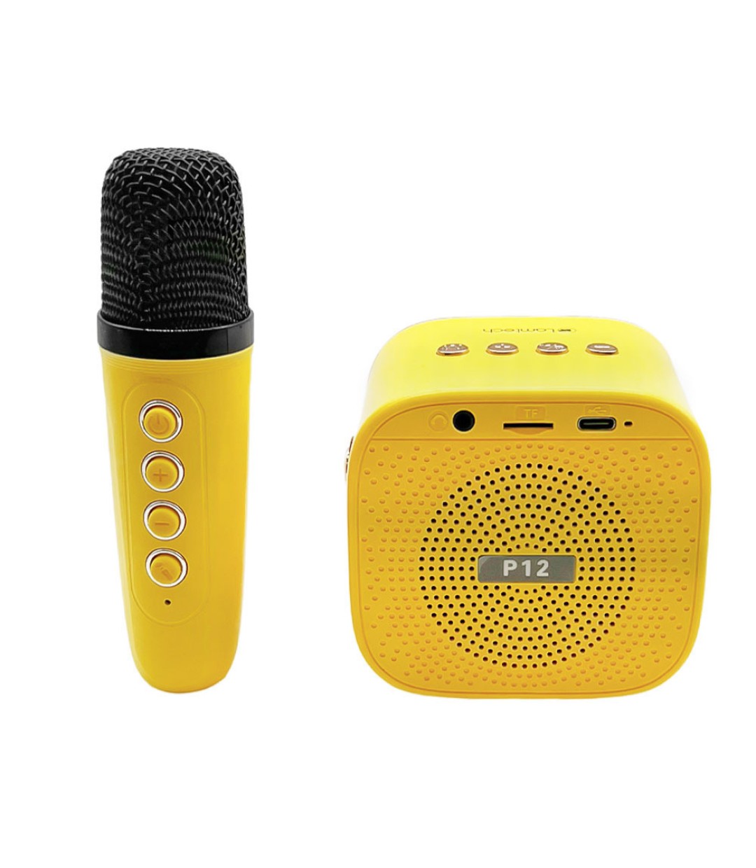 Lamtech Σύστημα με Ασύρματα Μικρόφωνα BT5.4 σε Κίτρινο Χρώμα 