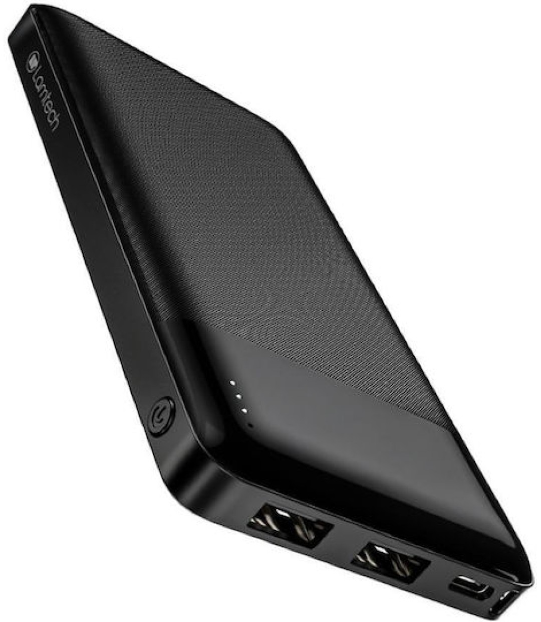 POWER BANK LAMTECH LAM 980848 10.000 Mah DUAL USB BLACK