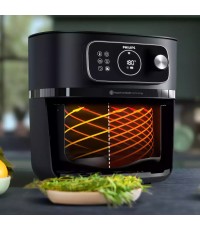 ΦΡΙΤΕΖΑ Philips HD 9876/90 Series 7000 ΠΟΛΥΜΑΓΕΙΡΑΣ  με Wi-Fi 8.3lt Μαύρο