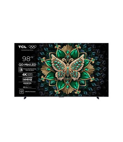 TCL QD-Mini LED 98C6K Smart Τηλεόραση 98" 4K UHD Mini LED HDR (2025)