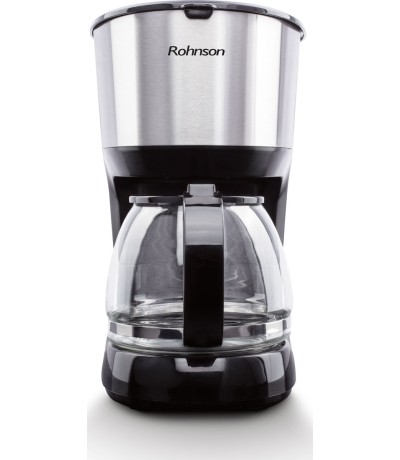 Rohnson Καφετιέρα Φίλτρου 750W Silver R-991