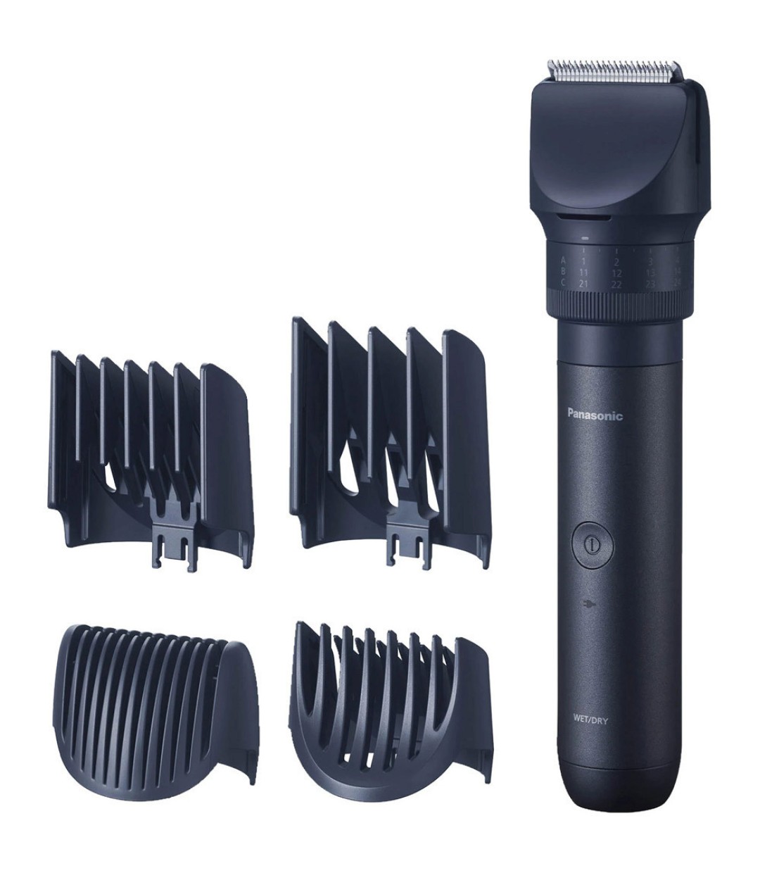 Panasonic Επαναφορτιζόμενη Κουρευτική Μηχανή Μαύρη ER-CKN2-A301