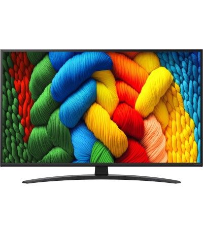 LG Smart Τηλεόραση 43" 4K UHD LED NanoCell AI NANO81 HDR (2025) 43NANO81A6A