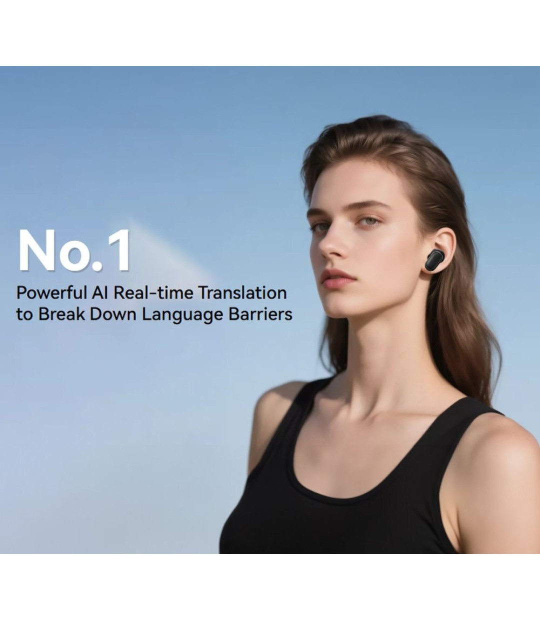 BlackView AirBuds 30 Bluetooth Handsfree Ακουστικά με Αντοχή στον Ιδρώτα και Θήκη Φόρτισης Μαύρα