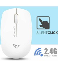 Alcatroz Silent Airmouse 3 Ασύρματο Ποντίκι Λευκό