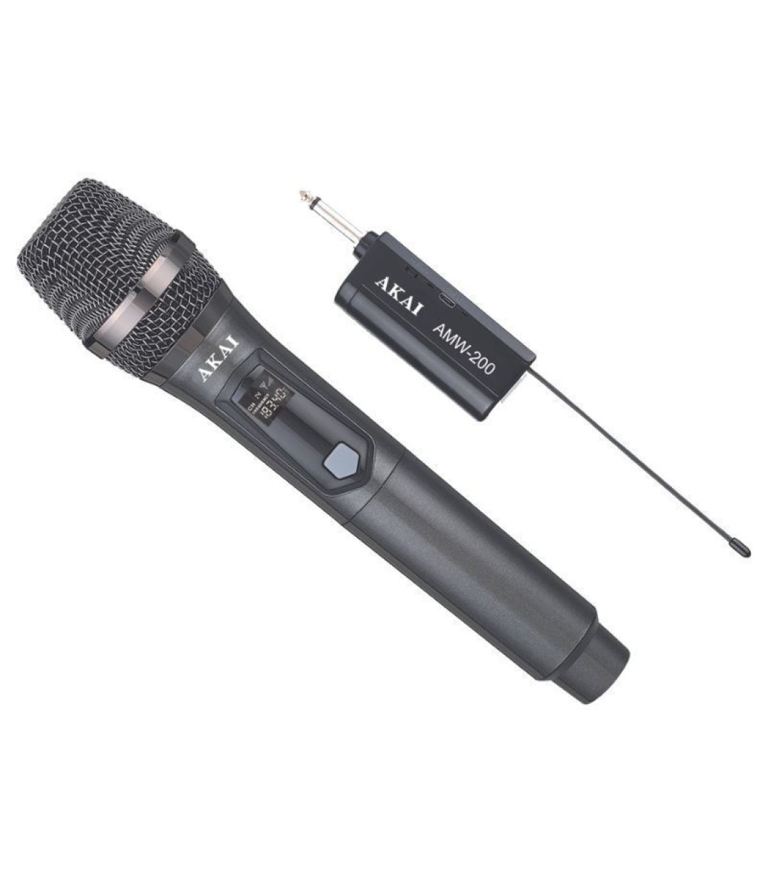 Akai AMW-200 Ασύρματο Δυναμικό Μικρόφωνο Χειρός για Φωνητικά