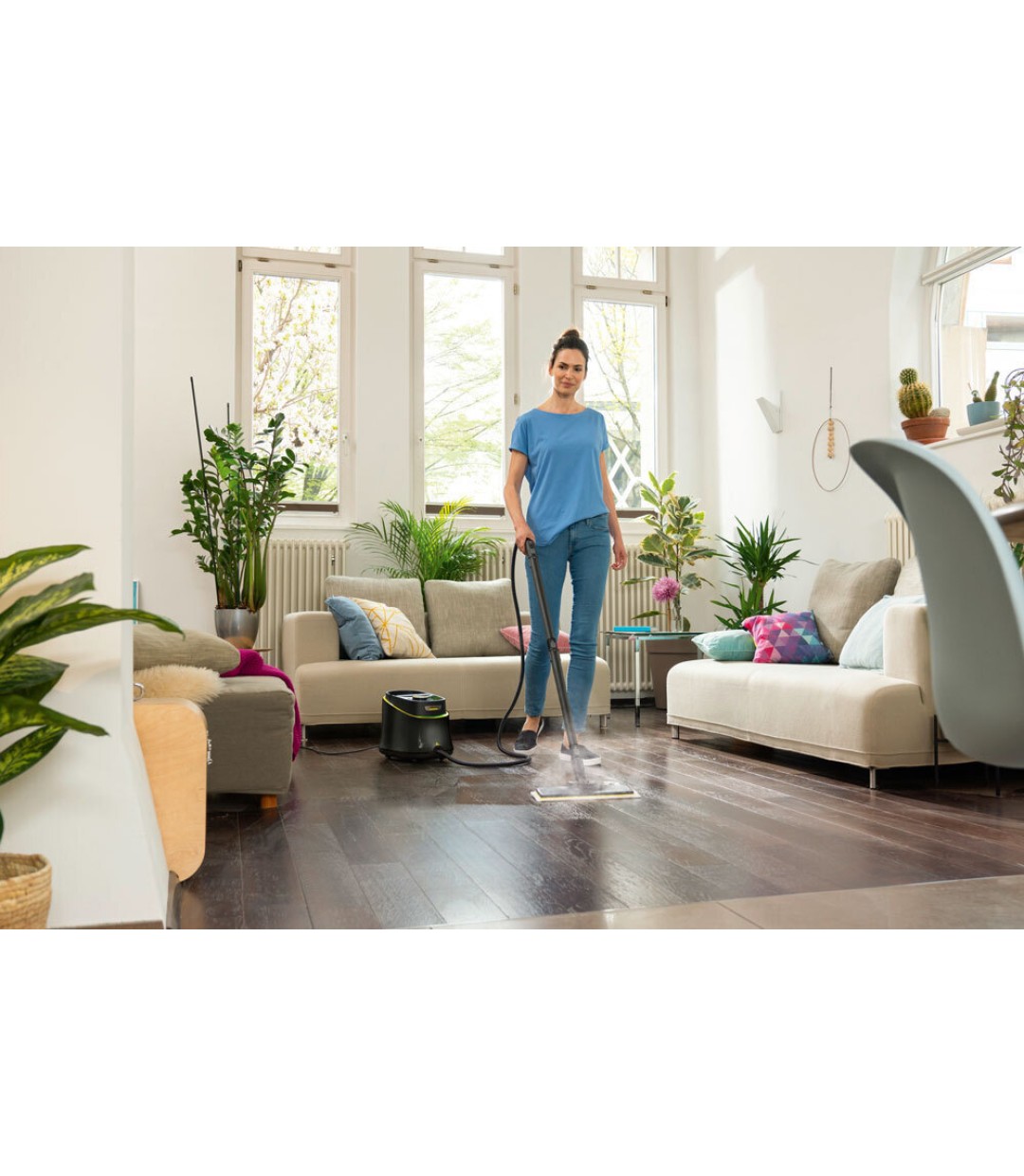 Karcher SC 3 Deluxe Anniversaary Edition Ατμοκαθαριστής Πίεσης 3.5bar με Ρόδες