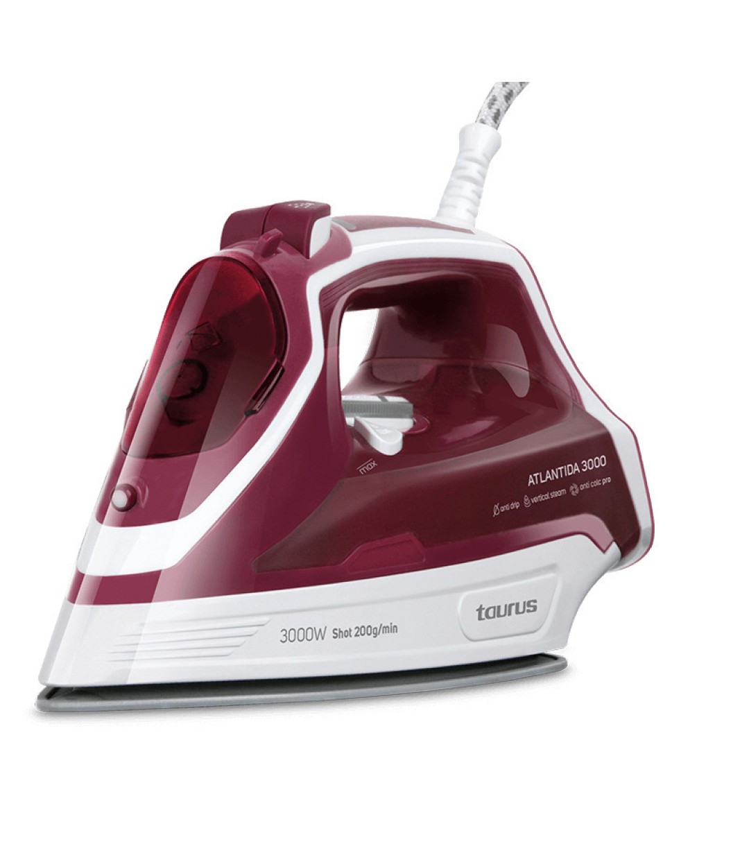 Taurus Atlantida Σίδερο Ατμού 3000W με Κεραμική Πλάκα και Συνεχόμενη Παροχή 40gr/min