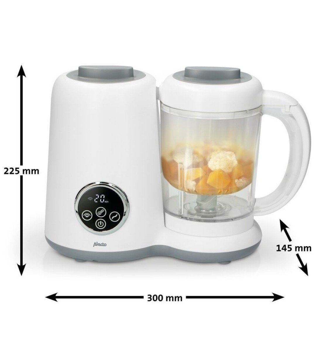 Alecto Βρεφικός Αποστειρωτής Μπιμπερό Ηλεκτρικός BFP66 5 σε 1