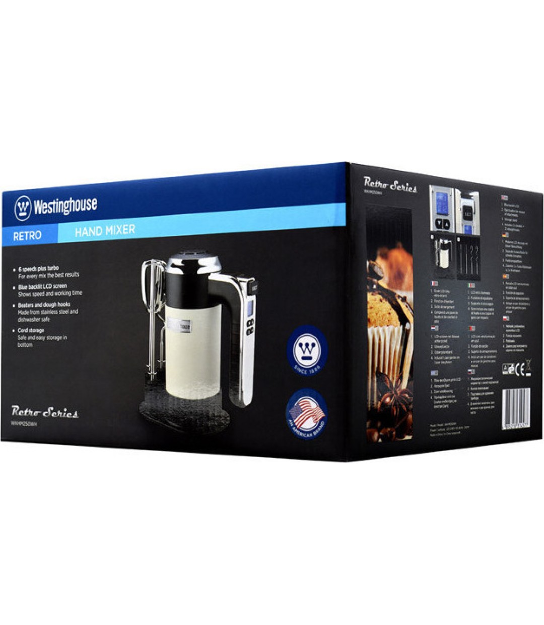 Westinghouse Μίξερ Χειρός 350W ΚΡΕΜ