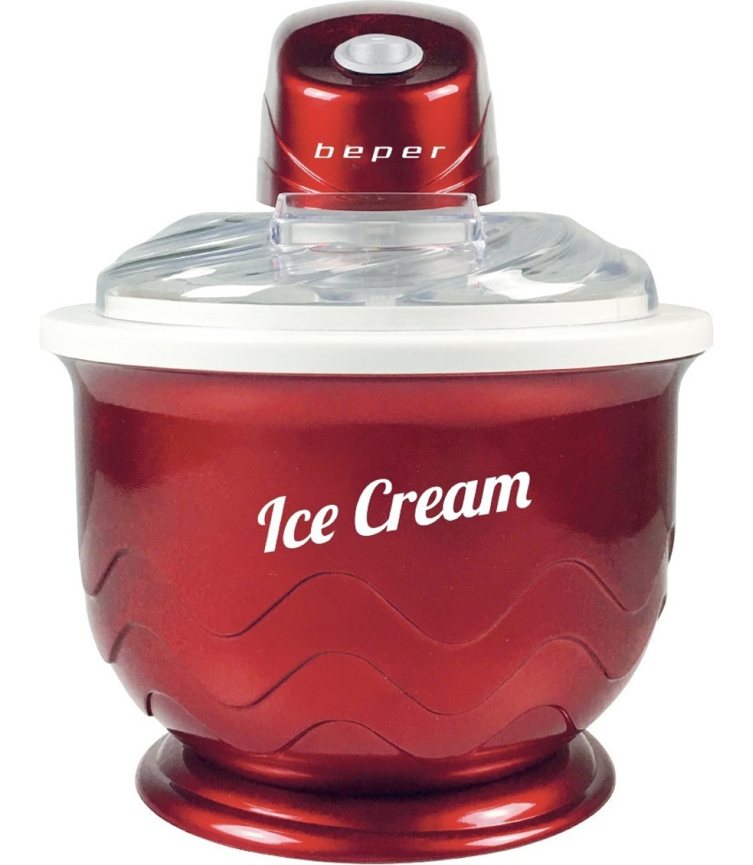 Beper Παγωτομηχανή BG-010Y 0.75lt Κόκκινη