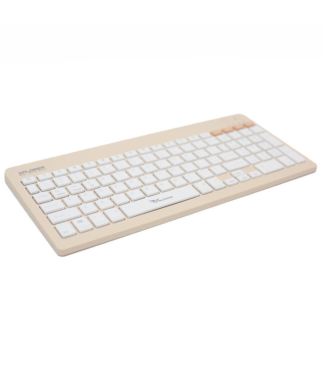 Alcatroz XPLORER GO BTR 200 ! Ασύρματο Bluetooth Πληκτρολόγιο για Tablet Αγγλικό US Sand