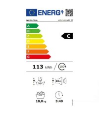 Whirlpool WP C10X WBS EE Στεγνωτήριο 10kg με Αντλία Θερμότητας