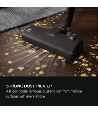 AEG AB51C2DR Ηλεκτρική Σκούπα 650W με Σακούλα 3lt Μπορντό