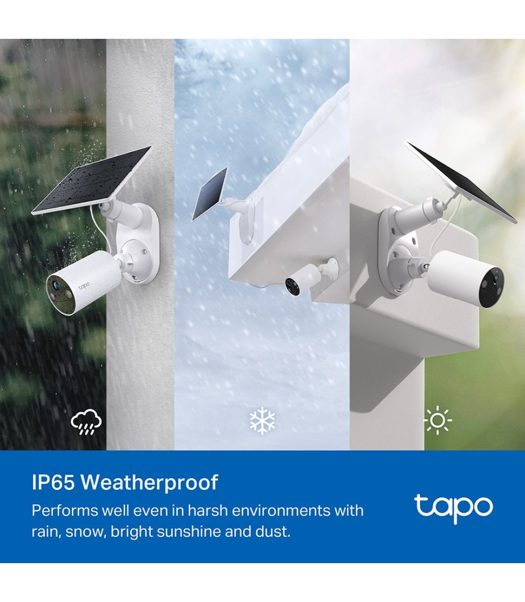 TP-LINK Tapo C410 Kit v1 IP Κάμερα Παρακολούθησης Wi-Fi Full HD+ 3MP Αδιάβροχη Μπαταρίας με Αμφίδρομη Επικοινωνία