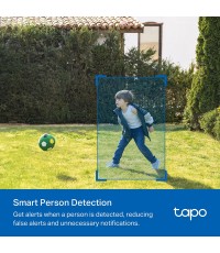 TP-LINK Tapo C410 Kit v1 IP Κάμερα Παρακολούθησης Wi-Fi Full HD+ 3MP Αδιάβροχη Μπαταρίας με Αμφίδρομη Επικοινωνία