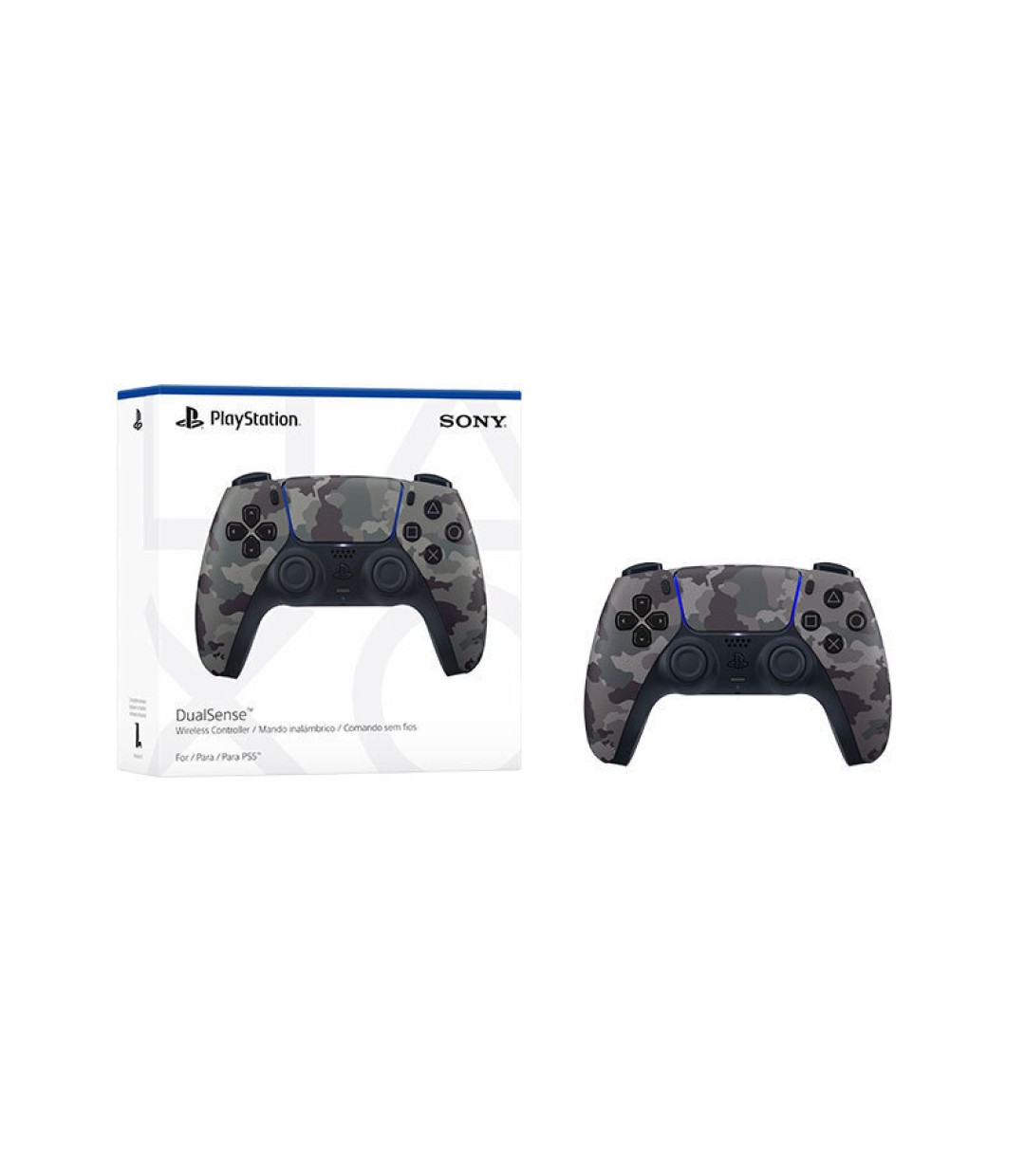 Sony DualSense Ασύρματο Gamepad για PS5 Camouflage 