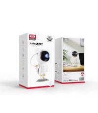 XO Παιδικό Φωτιστικό Projector με Προβολή Αστεριών Λευκό 21x11cm