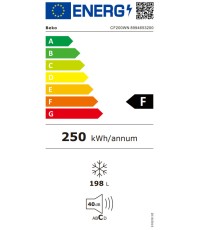 Beko CF200WN Καταψύκτης Μπαούλο 198lt