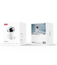 XO XO CF4  MINI Παιδικό Φωτιστικό Projector Astronaut Sky Λευκό 8.5x5x7.6εκ.